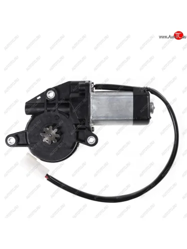 Левый моторедуктор стеклоподъемника ZD12401 Ningbo Stone Subaru Forester  SG (2002-2008) дорестайлинг, рестайлинг