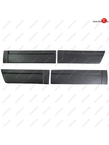 Накладки на низ дверей Автостайл™ ГАЗ 3110  Волга - 31105  Волга