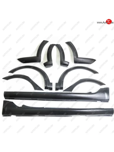 Комплект порогов с арками Автостайл Лада ВАЗ Веста ( 2180,  SW 2181) - Веста NG  2180