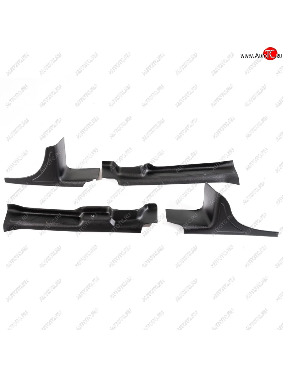 Комплект накладок на ковролин (боковые) Автостайл Nissan Terrano D10 рестайлинг (2016-2022)  в Перми Пермском крае