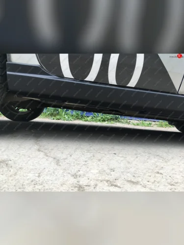 Пороги Автостайл Renault Logan  1 (2004-2016) дорестайлинг, рестайлинг