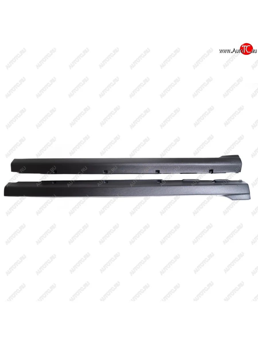 Пороги Автостайл Renault Logan 1 рестайлинг (2010-2016)  с доставкой в г. Керчь