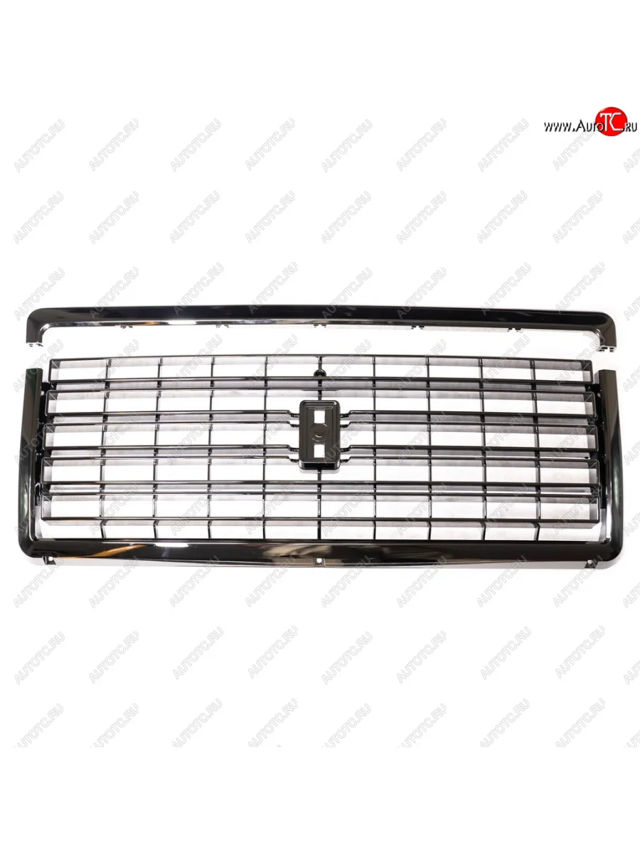 Решетка радиатора с молдингом Технопром  Лада ВАЗ 2107 (1982-2012) (хром)  в Самаре Самарской области
