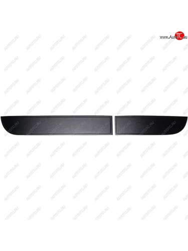 Накладки на двери задка Автостайл Лада ВАЗ Ларгус (2012-2025) дорестайлинг R90, рестайлинг R90