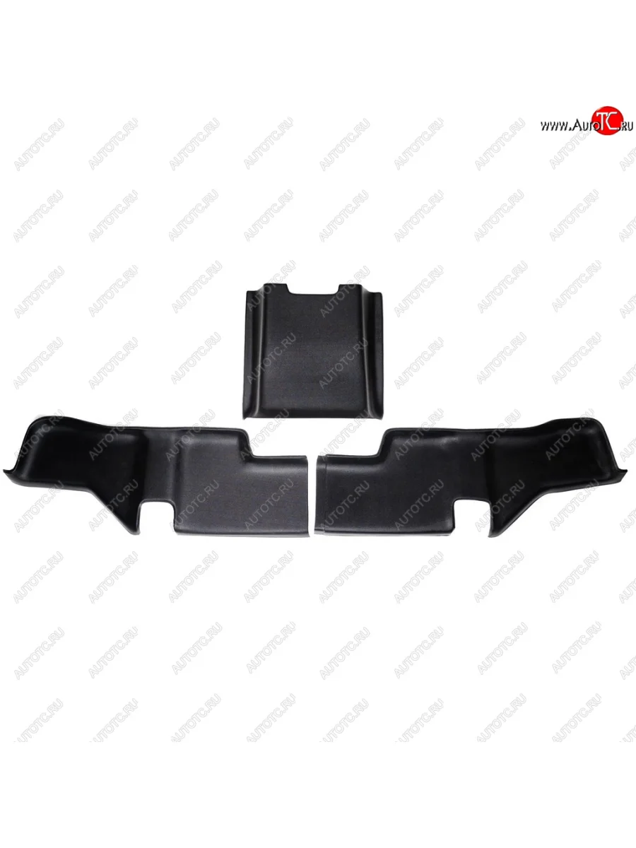 Накладки на ковролин заднего сиденья (5 мест) Автостайл  Лада ВАЗ Ларгус (2012-2025)  с доставкой в г. Керчь