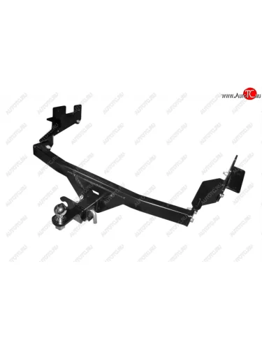 Фаркоп (оцинкованый, съемный квадрат) Petroil Tuning Hyundai Starex/Grand Starex/H1  TQ (2007-2022) дорестайлинг, рестайлинг, 2-ой рестайлинг