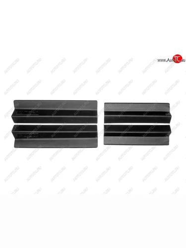 Пороги накладки Petroil Tuning (Текстурная поврехность) Volkswagen Polo  Mk5 6R,6C,61 (2015-2020) седан рестайлинг