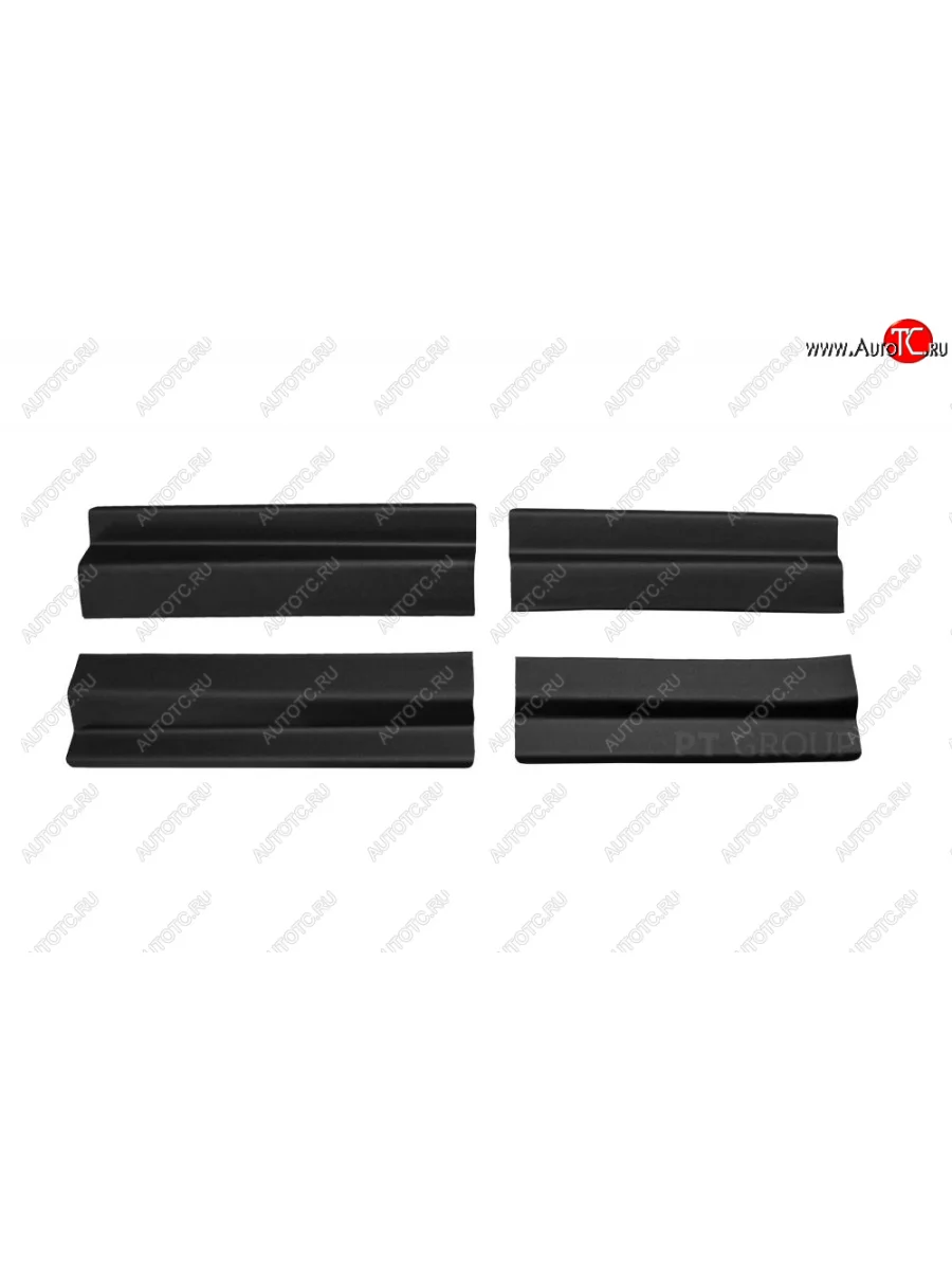 Пороги накладки Petroil Tuning Skoda Rapid MK2 хэтчбэк 5 дв. рестайлинг (2019-2024) (Текстурная поверхность)  в Керчи Республика Крым