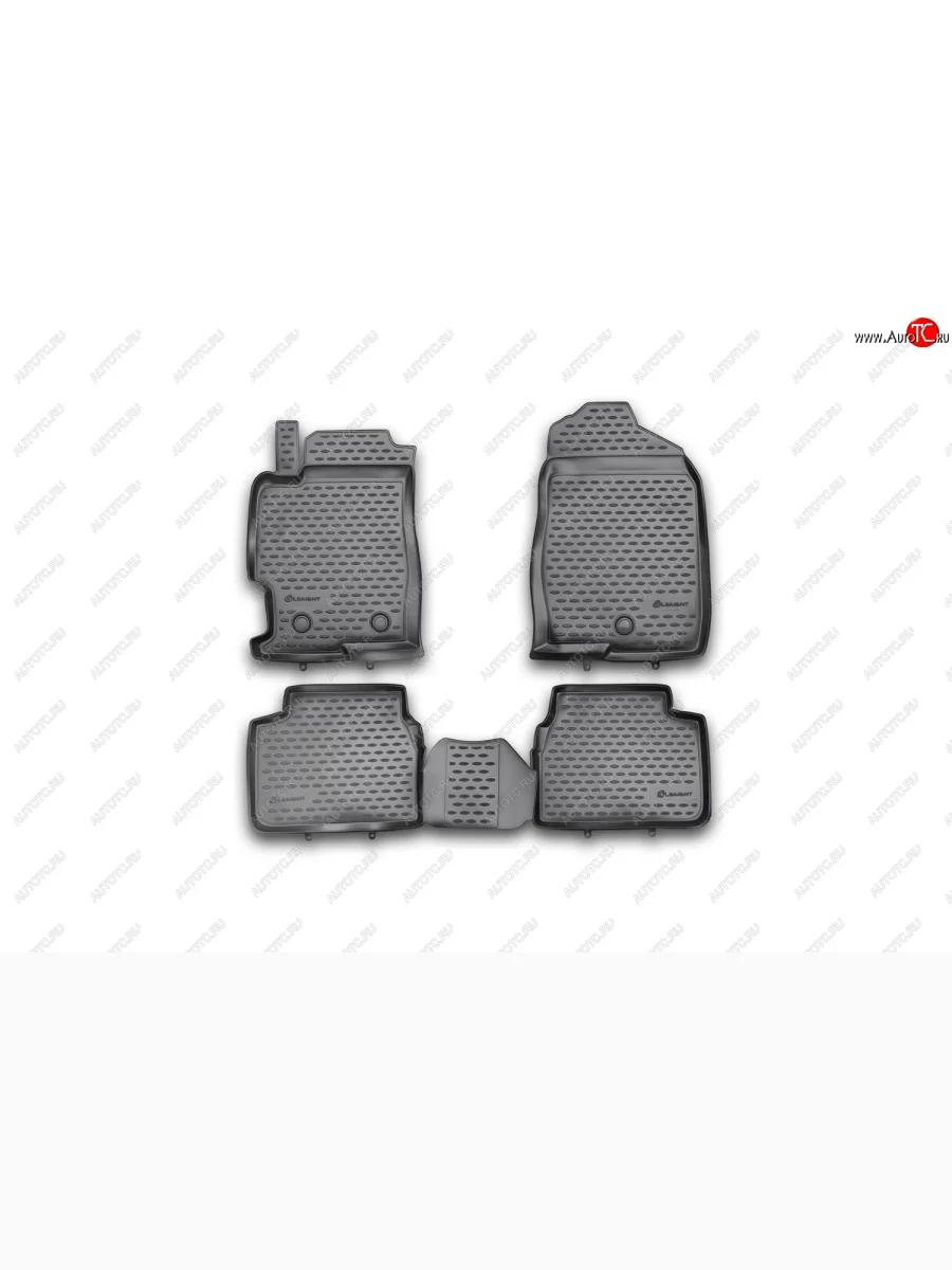 Коврики в салон Element (полиуретан) FAW Besturn B50 рестайлинг (2012-2017)  с доставкой в г. Керчь