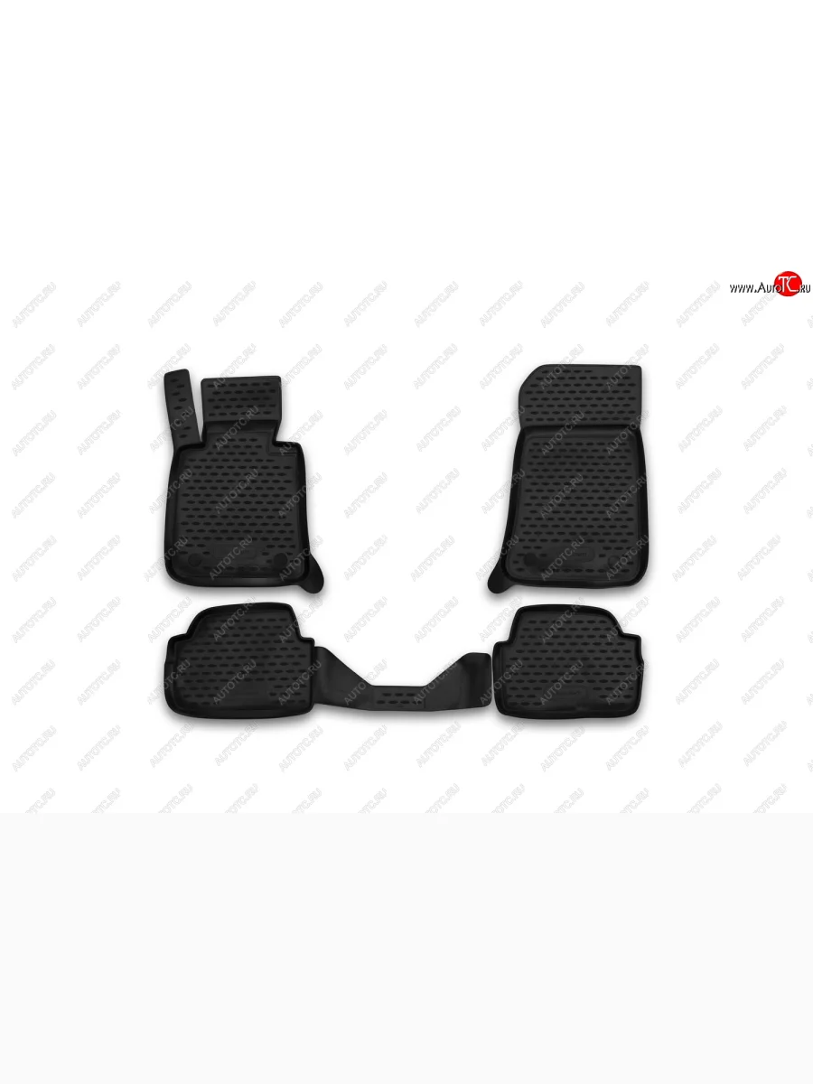 Коврики в салон Element (полиуретан) BMW 1 серия E81 хэтчбэк 3 дв. рестайлинг (2007-2012)  с доставкой в г. Керчь