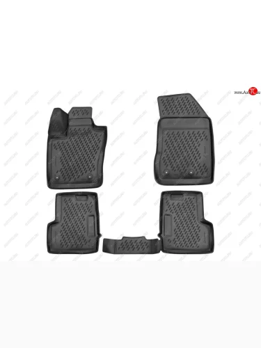 Коврики 3D в салон Element (полиуретан) Jeep Renegade  1 BU (2014-2020) дорестайлинг