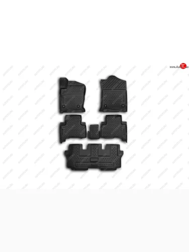 Комплект ковриков 3D в салон Element (полиуретан) Haval H9 дорестайлинг (2015-2017)