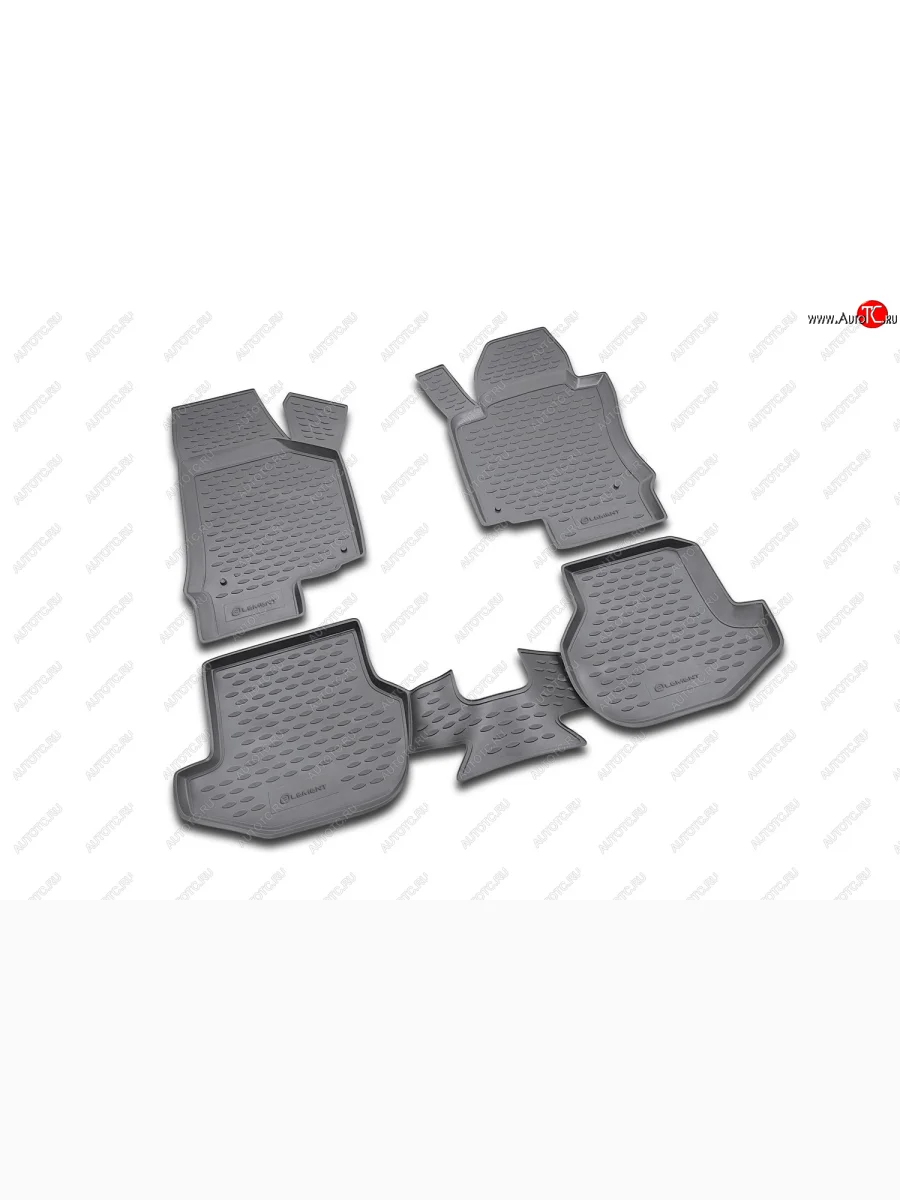 Комплект ковриков салона (полиуретан) Element Volkswagen Eos дорестайлинг (2006-2012) (черный)  в Самаре Самарской области