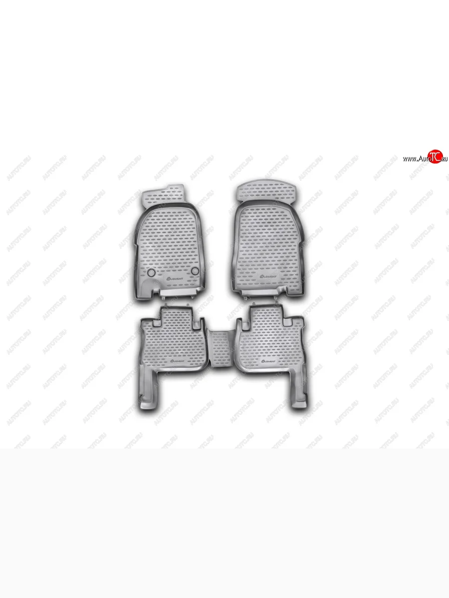 Комплект ковриков салона (полиуретан) Element Great Wall Wingle 3 (2005-2011) (черные)  в Керчи Республика Крым