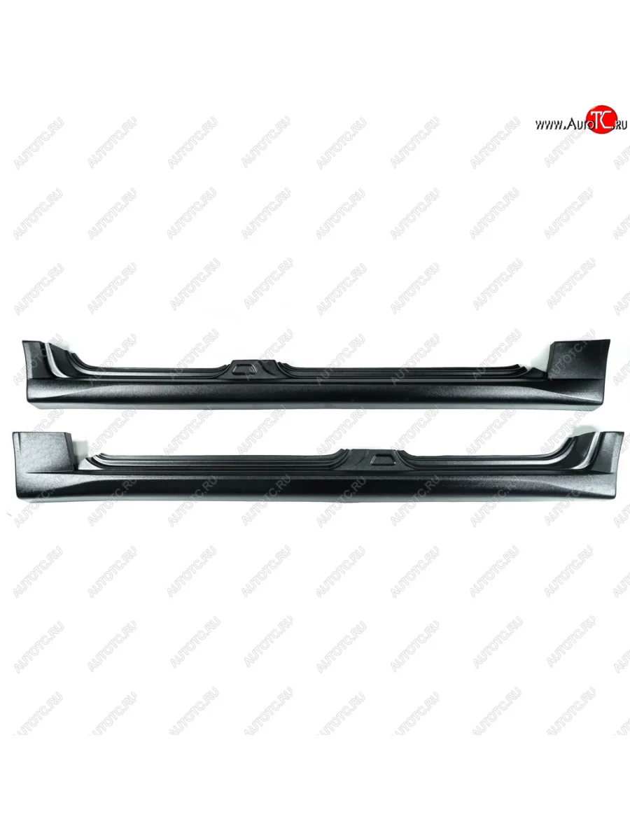 Пластиковые пороги Катран Автостайл Лада ВАЗ 2109 (1987-2004) (Поверхность текстурная)  в Самаре Самарской области