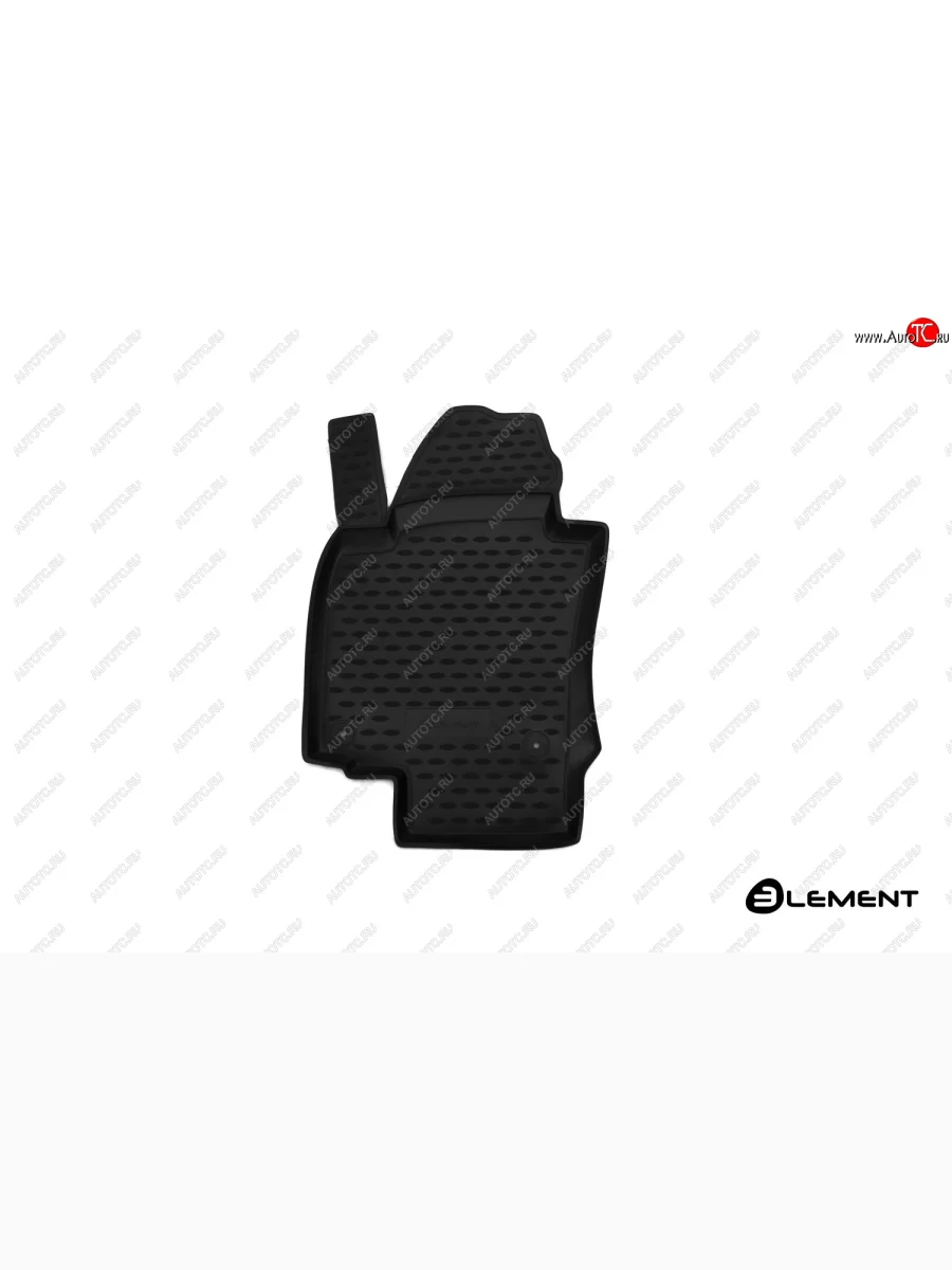 Водительский коврик в салон Element (1 штука - передний левый, полиуретан)  Skoda Octavia (2000-2017) Tour A4 1U2, Tour A4 1U5, A5, A7  в Керчи Республика Крым