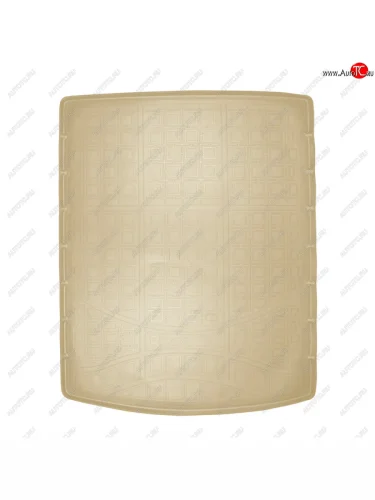 Коврик багажника Unidec (Бежевый) Audi A6 C7 дорестайлинг, универсал (2010-2014)