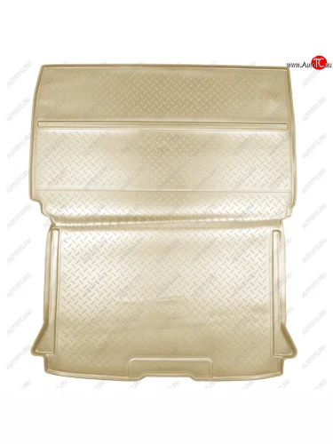 Коврик багажника Unidec (фургон) (Бежевый) Peugeot Partner M49/M59 рестайлинг (2002-2008)
