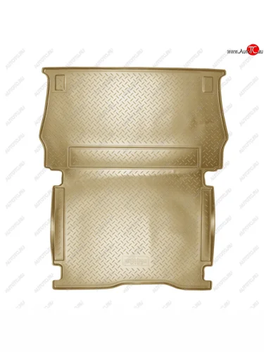 Коврик багажника Unidec (фургон, стандартная база, сборка РФ) (Бежевый) CITROEN Berlingo B9 рестайлинг (2015-2022)