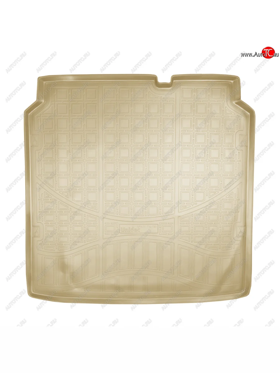 Коврик багажника Unidec CITROEN C4 B7 седан рестайлинг (2015-2022) (Бежевый)  в Перми Пермском крае