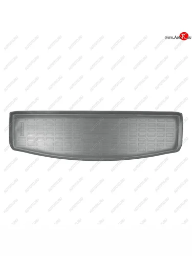 Коврик багажника Unidec (разложенный 3 ряд) (Серый) Ford S-Max CJ (2014-2019)