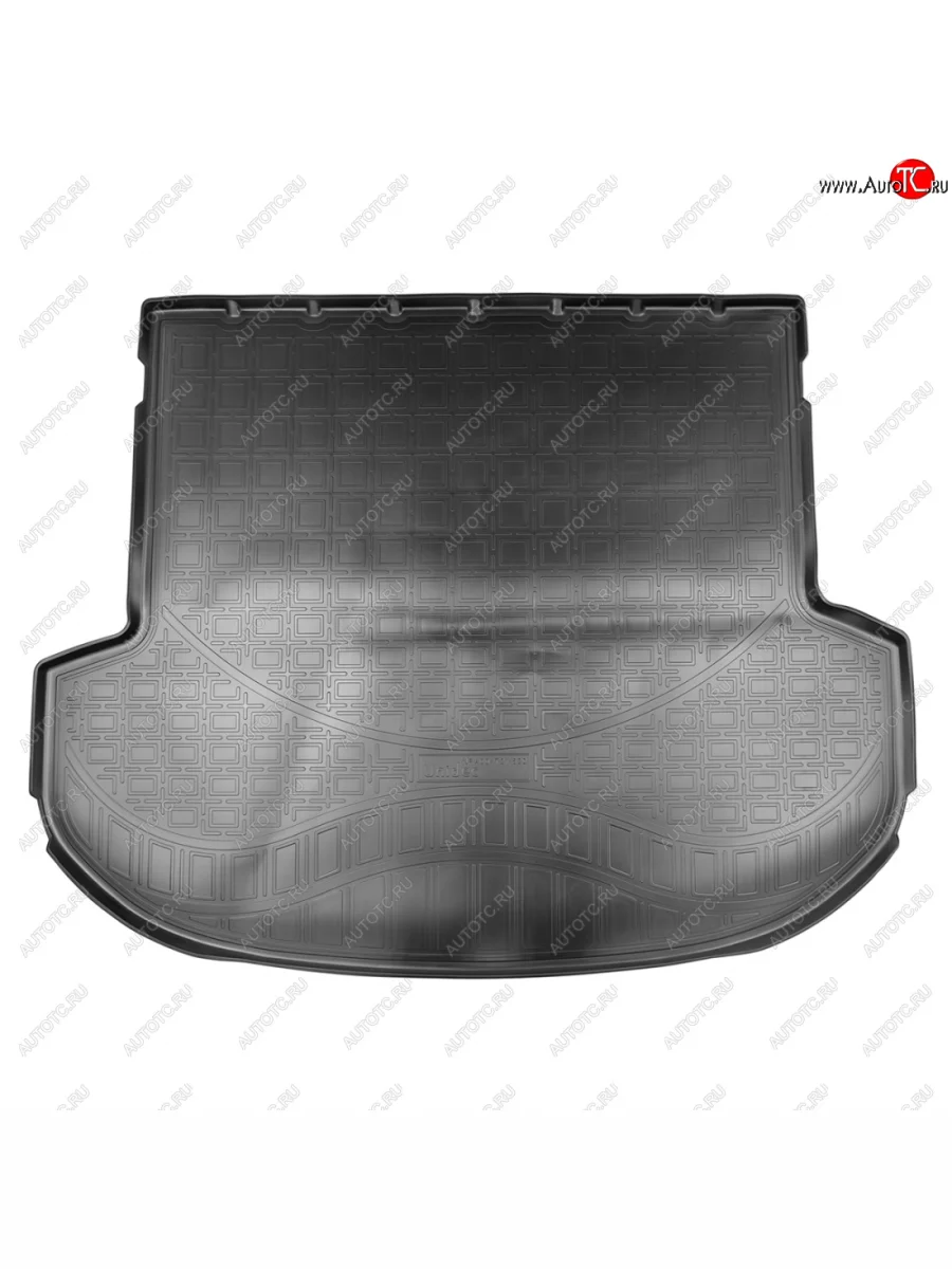 Коврик багажника Norplast (5 мест) Hyundai Santa Fe TM рестайлинг (2020-2022) (Чёрный)  в Керчи Республика Крым