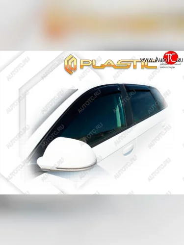 Дефлектора окон CA-Plastic (Classic полупрозрачный) Audi A3  8PA хэтчбэк 5 дв. (2008-2010) 2-ой рестайлинг