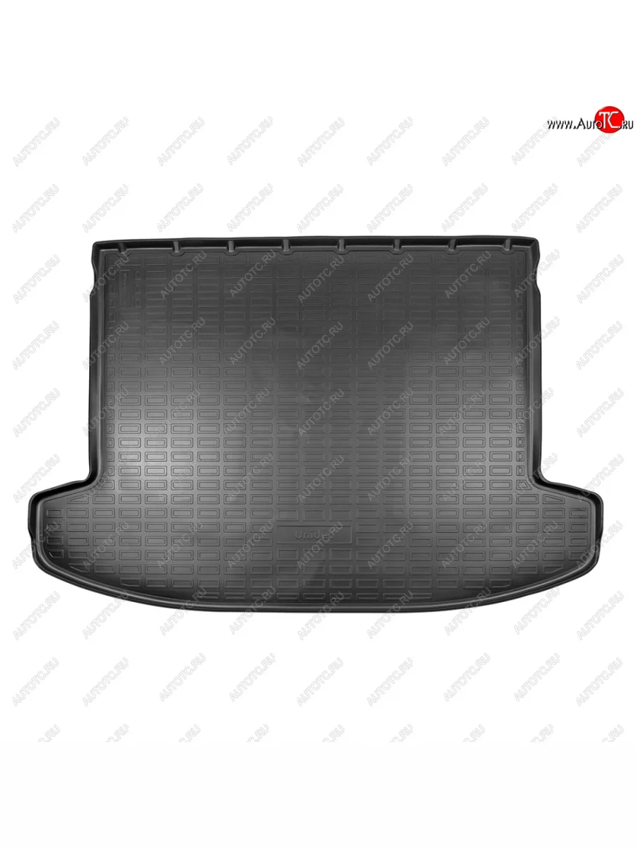 Коврик багажника Unidec (евро короткая база) Hyundai Tucson NX4 (2020-2022) (Чёрный)  в Перми Пермском крае