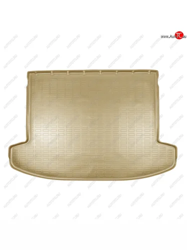 Коврик багажника Unidec (евро короткая база) (Бежевый) Hyundai Tucson NX4 (2020-2022)