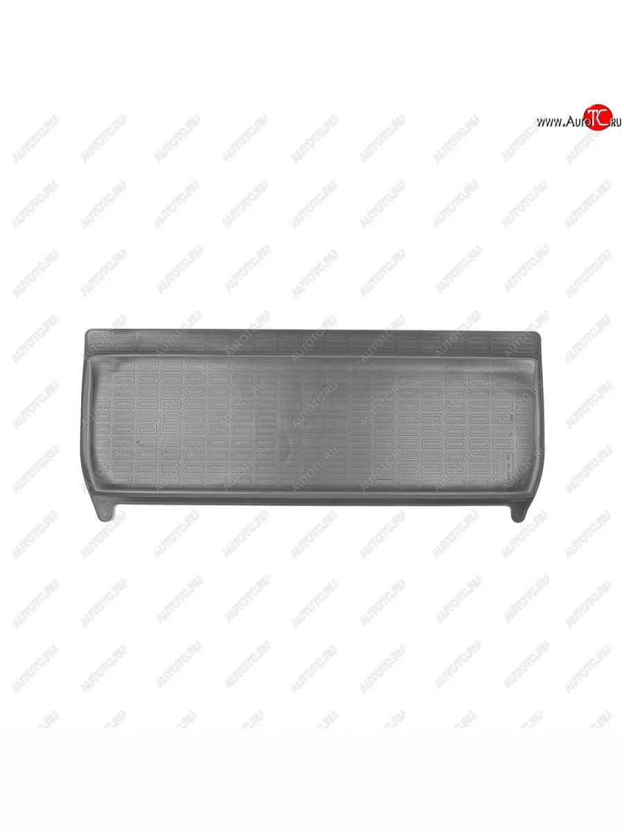 Коврик багажника Unidec (разложенный 3 ряд) KIA Carnival KA4 минивэн дорестайлинг (2020-2023) (Серый)  в Керчи Республика Крым