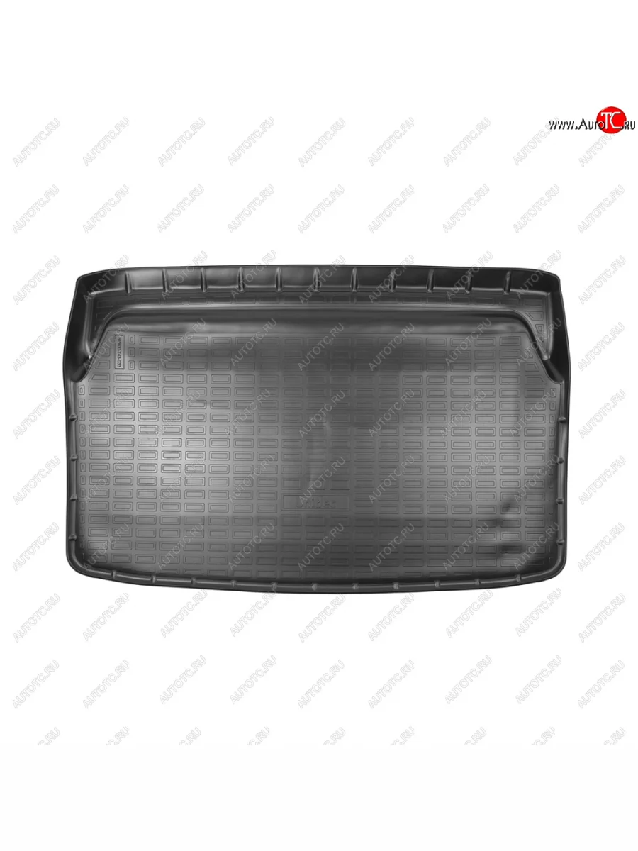 Коврик багажника Unidec (сложенный 3 ряд) KIA Carnival KA4 минивэн дорестайлинг (2020-2023) (Чёрный)  в Самаре Самарской области