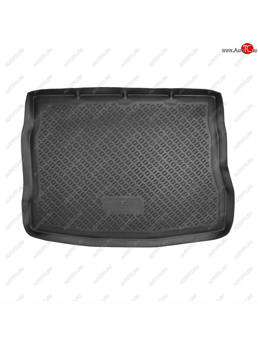 Коврик багажника Norplast Unidec KIA Ceed 1 ED рестайлинг, хэтчбэк 5 дв. (2010-2012) (Чёрный)  с доставкой в г. Керчь