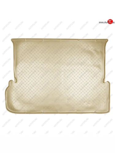 Коврик багажника Norplast Unidec (7 мест) (Бежевый) Lexus GX460 J150 дорестайлинг (2009-2013)
