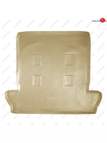 Коврик багажника Unidec (Бежевый) Lexus LX570 J200 1-ый рестайлинг (2012-2015)