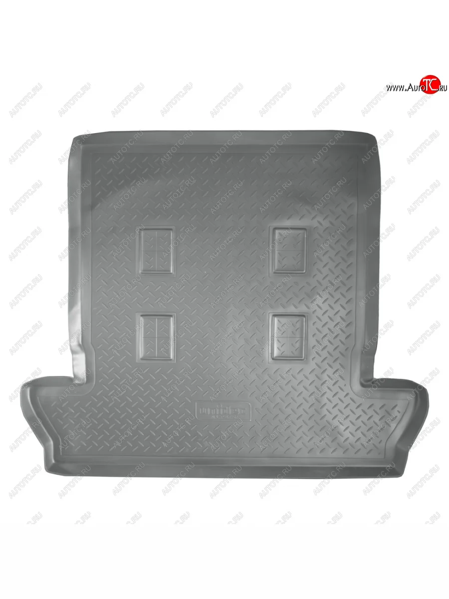 Коврик багажника Unidec Lexus LX570 J200 1-ый рестайлинг (2012-2015) (Серый)  с доставкой в г. Пермь