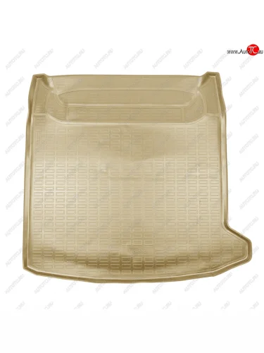 Коврик багажника Unidec (Бежевый) Dacia Lodgy JS минивэн дорестайлинг (2012-2017)