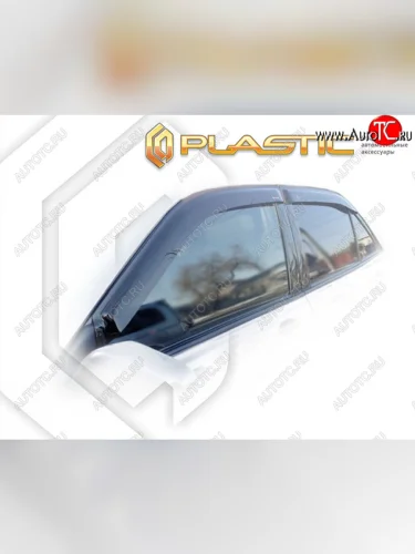 Ветровики дверей CA-Plastic (Classic полупрозрачный) Lexus IS300 XE10 седан дорестайлинг (1998-2005)