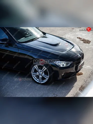 Капот с жабрами MV-Tuning BMW 3 серия  F30 (2012-2015) седан дорестайлинг