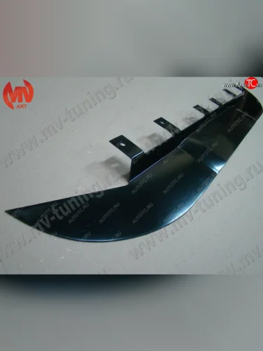 Защита (пыльник) для бампера INGS Extreem MV-Tuning Honda Civic  FD (2005-2011) седан дорестайлинг, седан рестайлинг