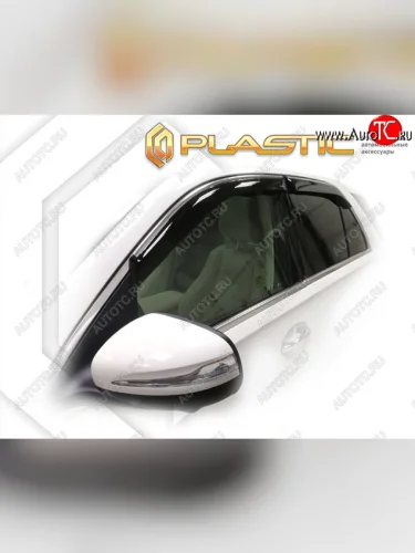 Ветровики дверей CA-Plastic (Classic полупрозрачный) Mercedes-Benz GLE class  W167 (2018-2025)