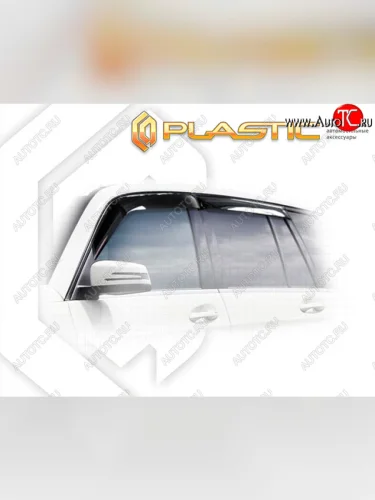Ветровики дверей CA-Plastic (Classic полупрозрачный) Mercedes-Benz GLK class  X204 (2012-2015) рестайлинг