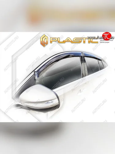 Ветровики дверей CA-Plastic (Classic полупрозрачный) Mercedes-Benz GLE Coupe C167 (2019-2025)
