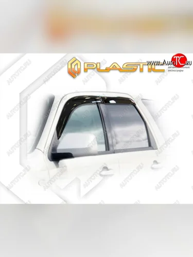 Ветровики дверей CA-Plastic (Classic полупрозрачный) Mercury Mariner  2 (2008-2011)