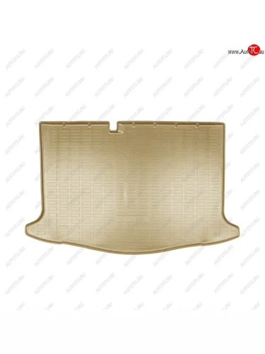 Коврик багажника Unidec (Бежевый) Nissan Micra  K14 (2016-2019) 5 дв. дорестайлинг