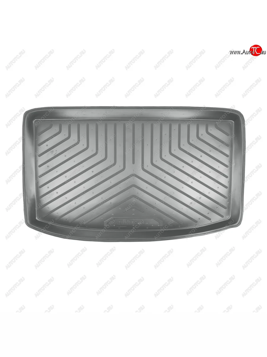 Коврик багажника Unidec Peugeot 206 хэтчбэк 5 дв. 2AC рестайлинг (2003-2009) (Серый)  в Перми Пермском крае
