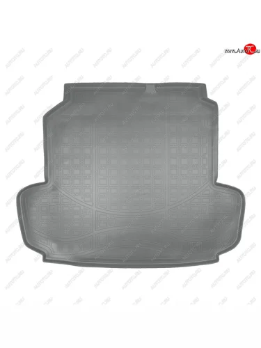 Коврик багажника Unidec (седан) (Серый) Peugeot 408  дорестайлинг (2010-2017)