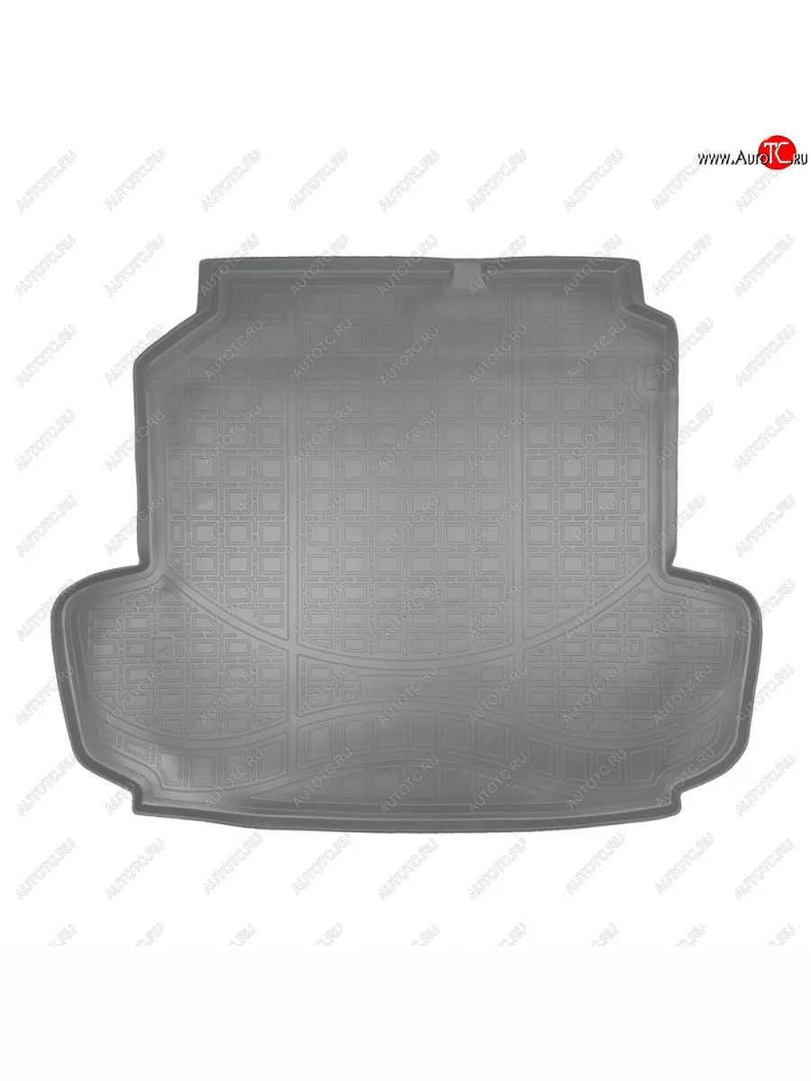 Коврик багажника Unidec (седан) Peugeot 408 рестайлинг (2015-2022) (Серый)  в Керчи Республика Крым