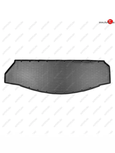 Коврик багажника Unidec (разложенный 3 ряд) (Чёрный) Renault Grand Scenic R9 дорестайлинг (2016-2020)