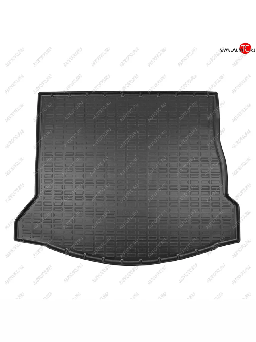 Коврик багажника Unidec (cложенный 3 ряд) Renault Grand Scenic R9 дорестайлинг (2016-2020) (Чёрный)  в Керчи Республика Крым