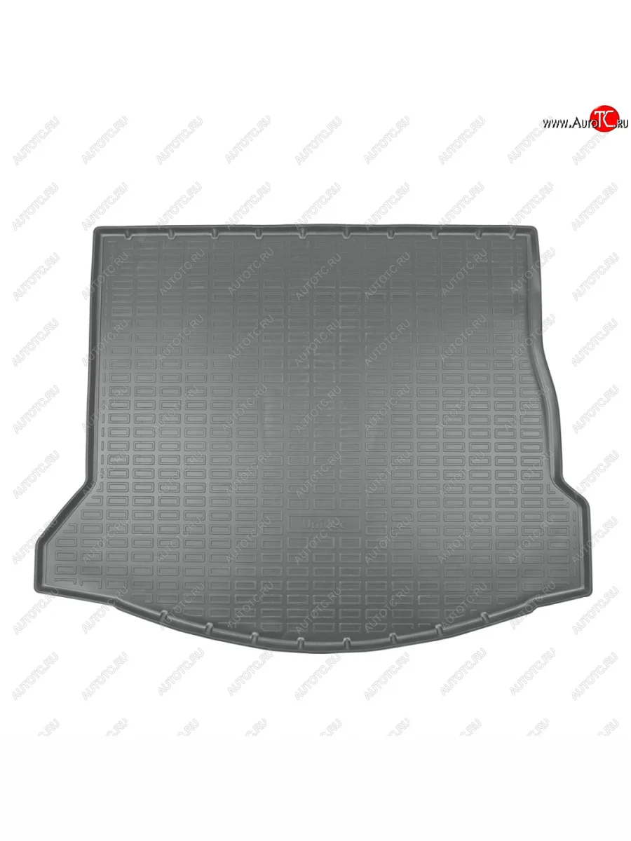 Коврик багажника Unidec (cложенный 3 ряд) Renault Grand Scenic R9 дорестайлинг (2016-2020) (Серый)  в Керчи Республика Крым
